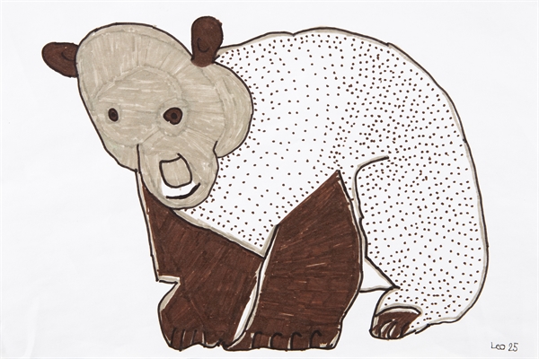Leo - Das Brummtier - Kunstdruck