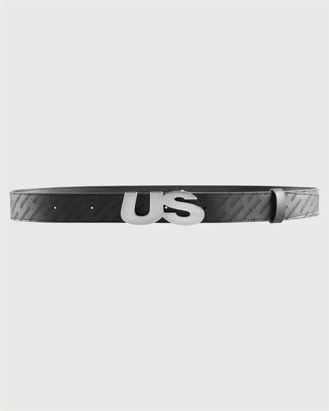 UMTC - Vegan Leather Monogram Belt