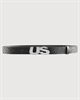 UMTC - Vegan Leather Monogram Belt