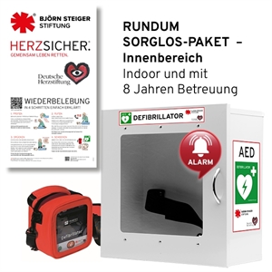 BSS – PRIMEDIC MYPAD BAS + AED INNENWANDKASTEN + INFOTAFEL + BETREUUNG