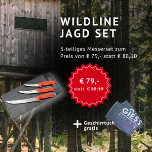 Giesser - WildLine, Jagd-Set, 3-tlg.