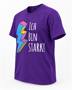 Senta - „Ich bin stark, Kinder T-Shirt