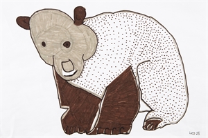 Leo - Das Brummtier - Kunstdruck